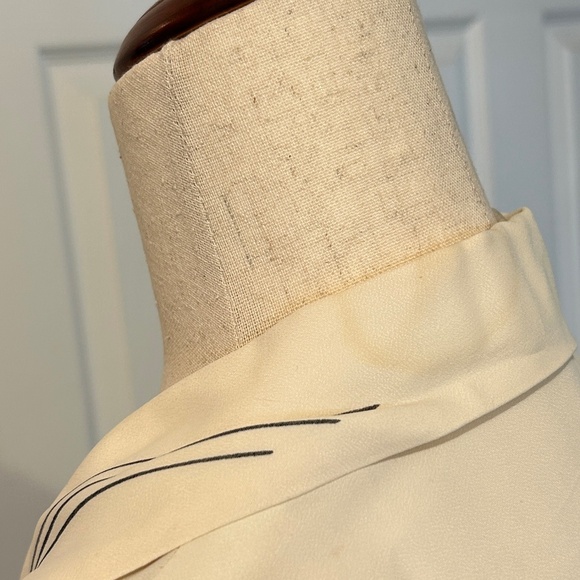 Malbe Original Musical Theme Blouse Rhinestone Buttons Vintage Size 12 - Picture 8 of 14